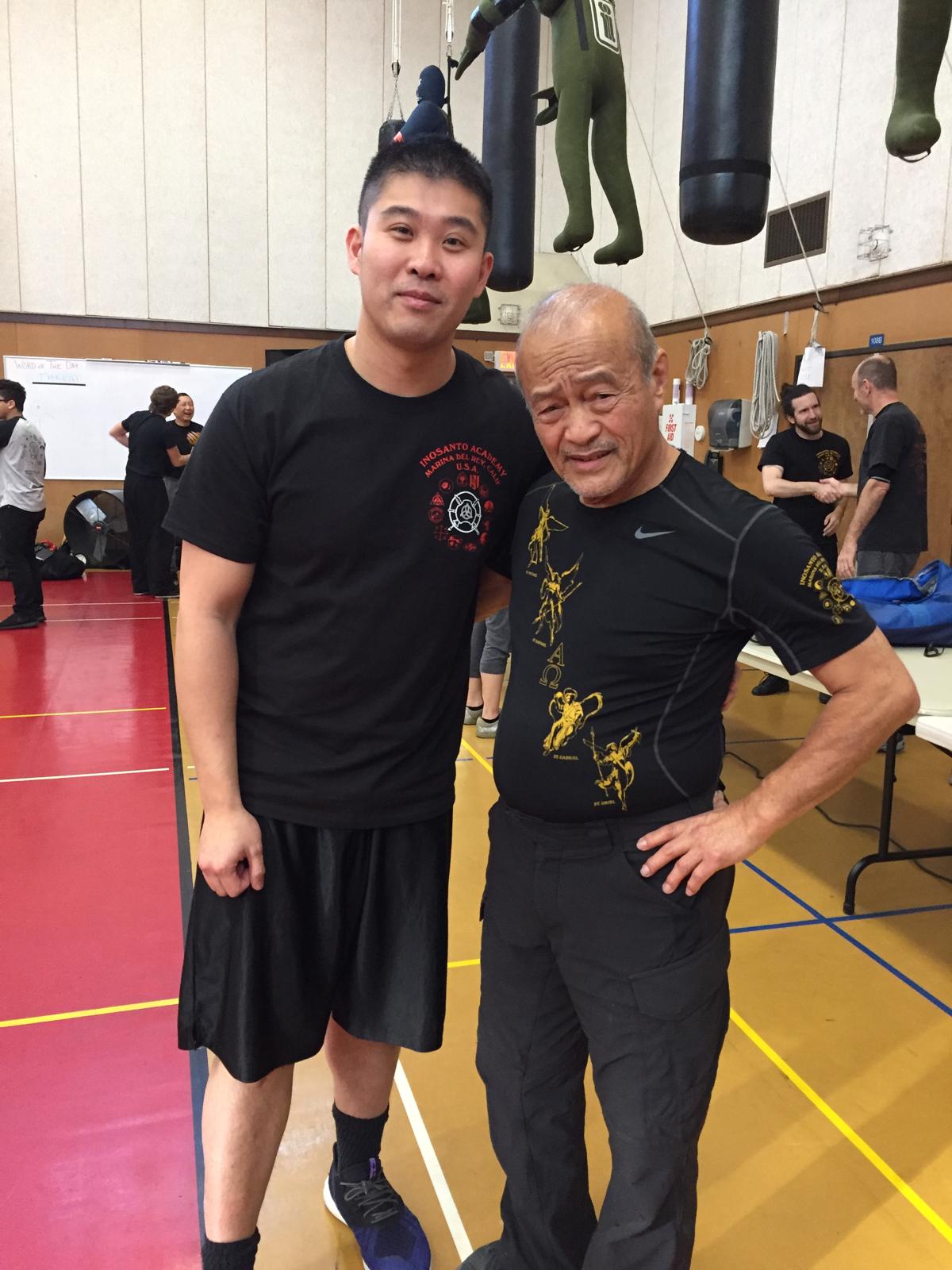 Peter Leung at a martial arts seminar